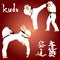 Kudo martial arts fighters illustration