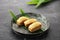 Kue Balok Traditional Street Food from Bandung