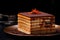 Kue Lapis Legit, a layered spice cake made with a multitude of thin layers