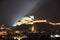 Kufstein fortress in night