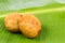 Kuih Cucur Badak, a traditional Malay delicacy