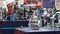 Kuka robot arm with Schunk mechatronic gripper on Messe fair in Hannover, Germany