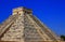 Kukulcan temple in chichenitza, yucatan, mexico.