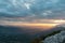 Kula - Scenic view from on top of mount Kula near Omis, Dinara mountains, Split-Dalmatia, Croatia, Europe