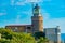 Kullen Lighthouse at Kullaberg peninsula in Sweden