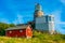 Kullen Lighthouse at Kullaberg peninsula in Sweden