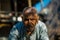 Kullu, Himachal Pradesh, India - January 17, 2019 : Portrait of old man in mountain, Himalayan people