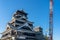 Kumamoto Castle in 2020. Kumamoto Prefecture, Japan