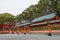 Kumano Hayatama Taisha Shrine in Shingu, Wakayama, Japan. It is part of the