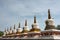 Kumbum Monastery. a famous landmark in the Ancient city of Xining, Qinghai, China.