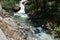 Kumily Waterfalls on the hilly route of Kumily to Thekkady