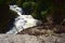 Kumily Waterfalls on the hilly route of Kumily to Thekkady