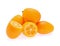 Kumquat,cumquat fruit isolated on white background