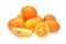 Kumquat,cumquat fruit isolated on white background