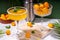 Kumquat margarita cocktail