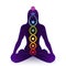 Kundalini Serpent Chakras Awakening Woman Power Symbol