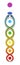 Kundalini Serpent Chakras Rainbow Colored Snake Symbol