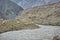 Kunhar River close to Babusar village. The highway to Passu from Islamabad
