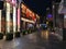 Kunming historic city streets renovated to be trendy, evening