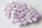Kunzite is a natural pink stone for creating Jewelry. Natural crystals of pink and lilac stones