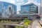 Kupka pedestrian bridge in La Defense