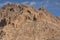 Kurdistan Flag Painted On A Mountain