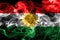 Kurdistan smoke flag, Iraq dependent territory flag