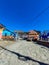 Kuri Village, Kalinchowk - beautiful colorful houses on the valley of a mountain named kuri village, Kalinchowk, Nepal