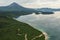 Kurile lake and Ilyinsky volcano. South Kamchatka Nature Park.