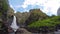 Kurkure waterfall. Time lapse.