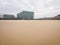 Kursaal Congress Centre and Auditorium building view from Zurriola beach