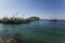 Kusadasi port with boats, Aegeon Sea, Turkey