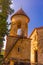 KUTAISI, GEORGIA: Old Orthodox Motsameta Monastery or Saints David and Constantine Monastery on a sunny summer day.