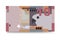 Kuwait money set bundle banknotes.