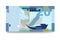 Kuwait money set bundle banknotes.