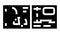 kuwaiti dinar kwd glyph icon animation