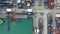 Kwai Tsing container terminals from drone