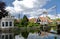 Kwakel bridge and Tea house,Edam, Holland