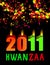 Kwanzaa candles lightning