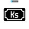 Kyat currency icon or logo isolated sign symbol vector illustration