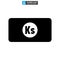 Kyat currency icon or logo isolated sign symbol vector illustration