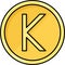 Kyat Kina or Kwacha coin, currency of many countries