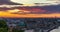 Kyiv city at sunset time lapse