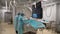 Kyiv, Ukraine - April 2023: Heart Institute. Hospital. Doctors during the operation. Surgeons perform heart surgery