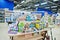 Kyiv, Ukraine - January 16, 2018: Customers shop for toys