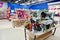 Kyiv, Ukraine - January 16, 2018: Customers shop for toys