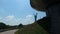 KYIV, UKRAINE-July 18, 2018: Mother Motherland monument and Bowl `Fire of Glory`- part of Museum of the Great Patriotic