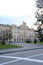Kyiv, Ukraine - March 14, 2024. Park of National Technical University of Igor Sikorsky Polytechnic Institute in Kyiv