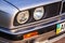 KYIV, UKRAINE - May 21, 2020: Headlights of an old german car - BMW e30