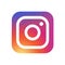 KYIV, UKRAINE - May 31, 2018 - New Instagram camera logo icon with modern gradient design. Instagram is a photo and